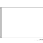 Flag Template 1 Black White Tim s Printables