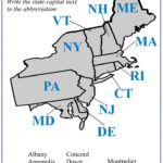 Fourth Grade Social Studies State Abbreviations And Capitals State