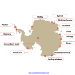 Free Antarctica Editable Map Free PowerPoint Templates