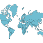 Geo Mapping Software Examples World Map Outline