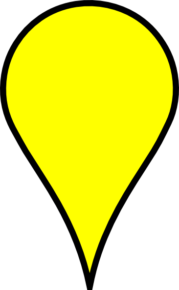 Google Maps Icon Yellow Clip Art At Clker Vector Clip Art 