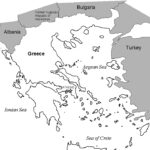Greek Map Coloring Pages Coloring Page Book For Kids