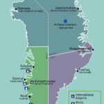 Greenland Political Map