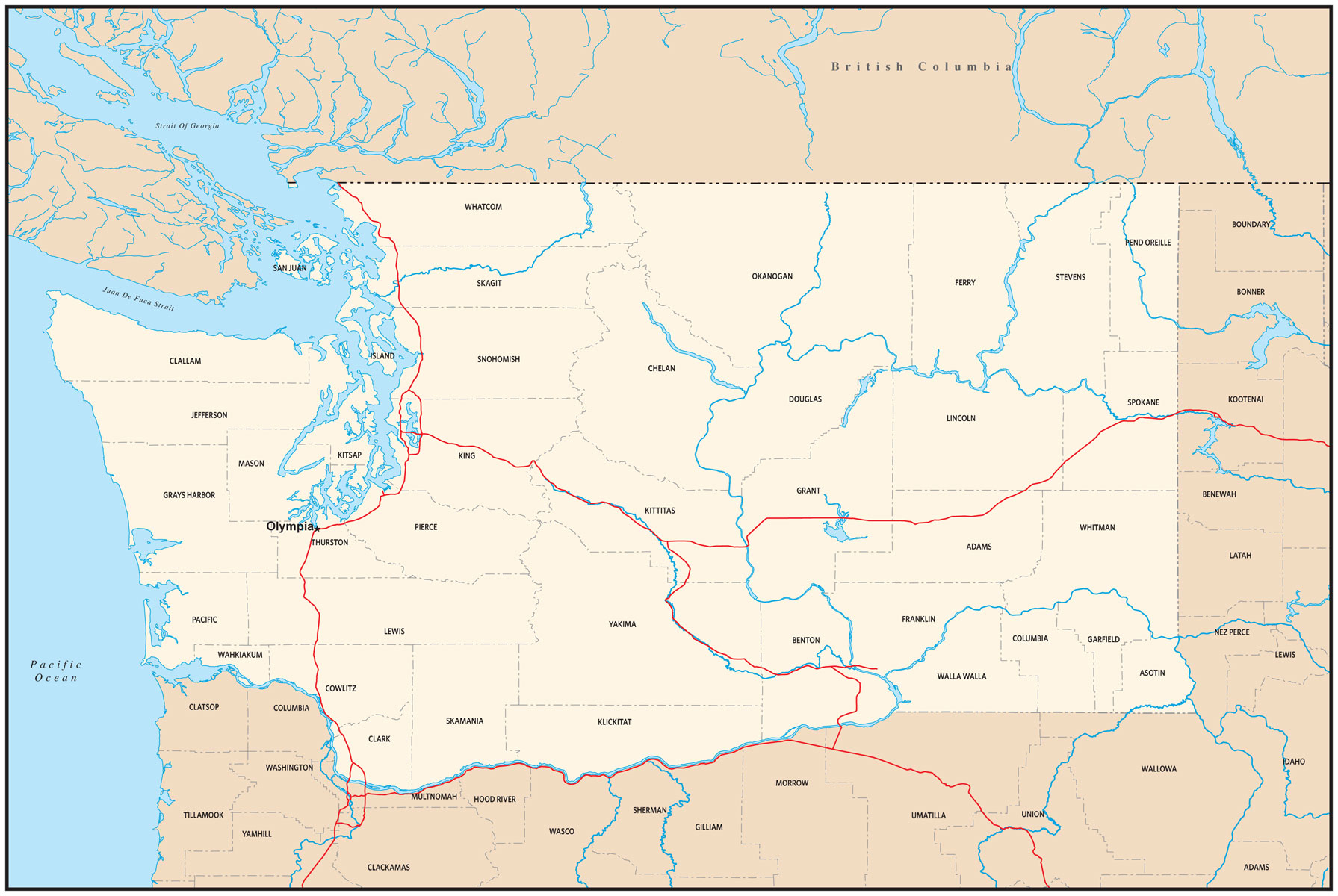 Image Pacific Northwest Map Clipart 20 Free Cliparts Download Images