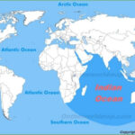 Indian Ocean Location On The World Map World Map Asia Map Map