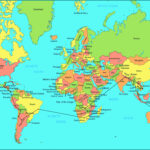 Interactive World Map With Countries And Capitals Map Resume