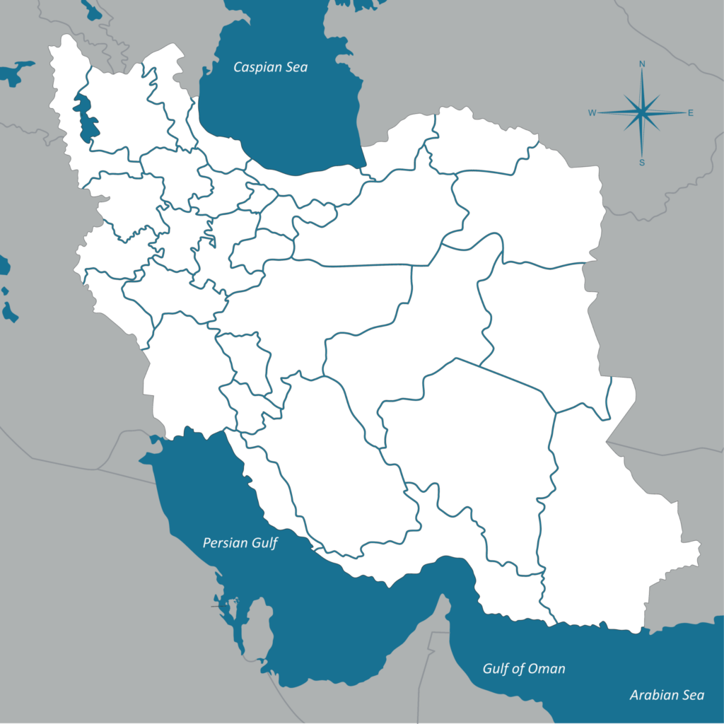 Iran Map Blank Map Pictures