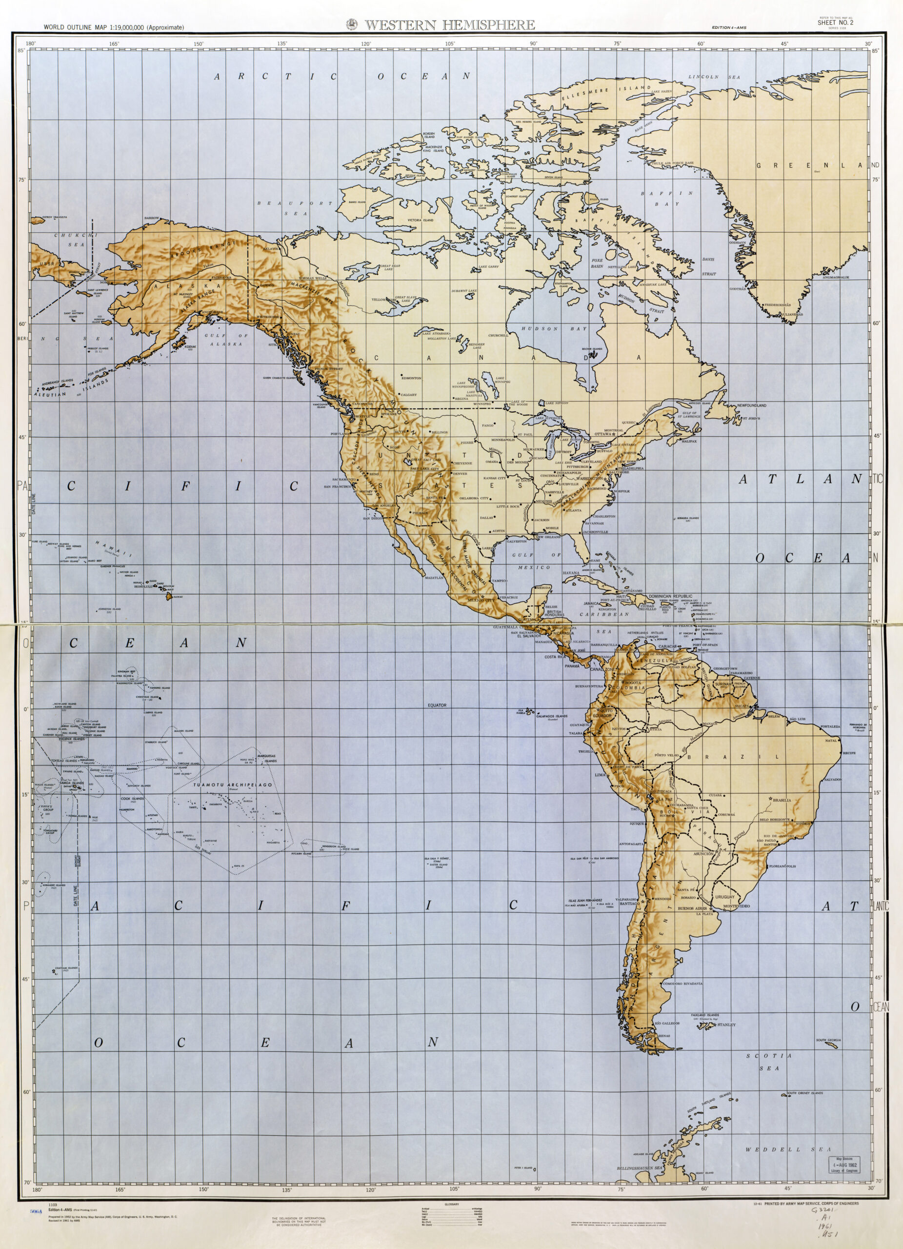 Large Detailed World Outline Map With Relief Part 1 Western