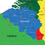 Map Belgium