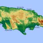 Map Of Jamaica Topographic Map Worldofmaps Online Maps And