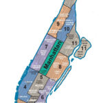Map Of Manhattan Neighborhoods Quarters New York City Map Nyc Map