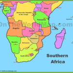 Map Of Southern Africa