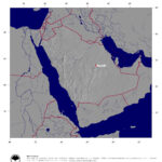 Map Saudi Arabia GinkgoMaps Continent Asia Region Saudi Arabia