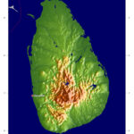 Map Sri Lanka GinkgoMaps Continent Asia Region Sri Lanka