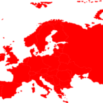 Montessori Europe Continent Map Outline Clip Art At Clker Vector