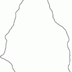 Montserrat Outline Map