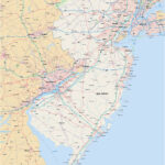 New Jersey Map Digital Vector Creative Force