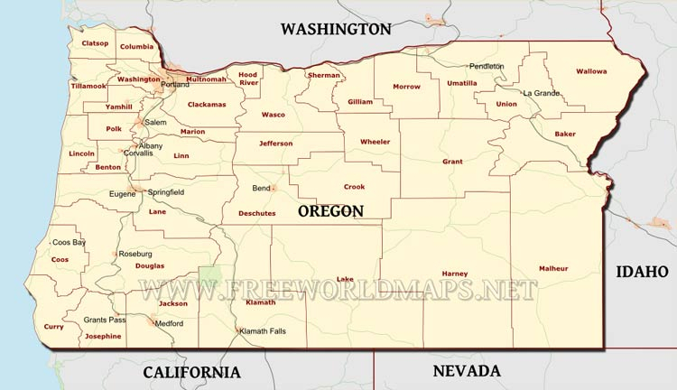 Oregon Maps