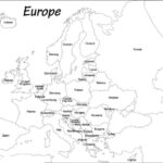 Outline Map Of Europe Printable Blank Map Of Europe WhatsAnswer