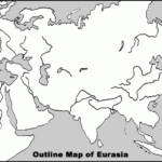 Outline Physical Map Of Eurasia