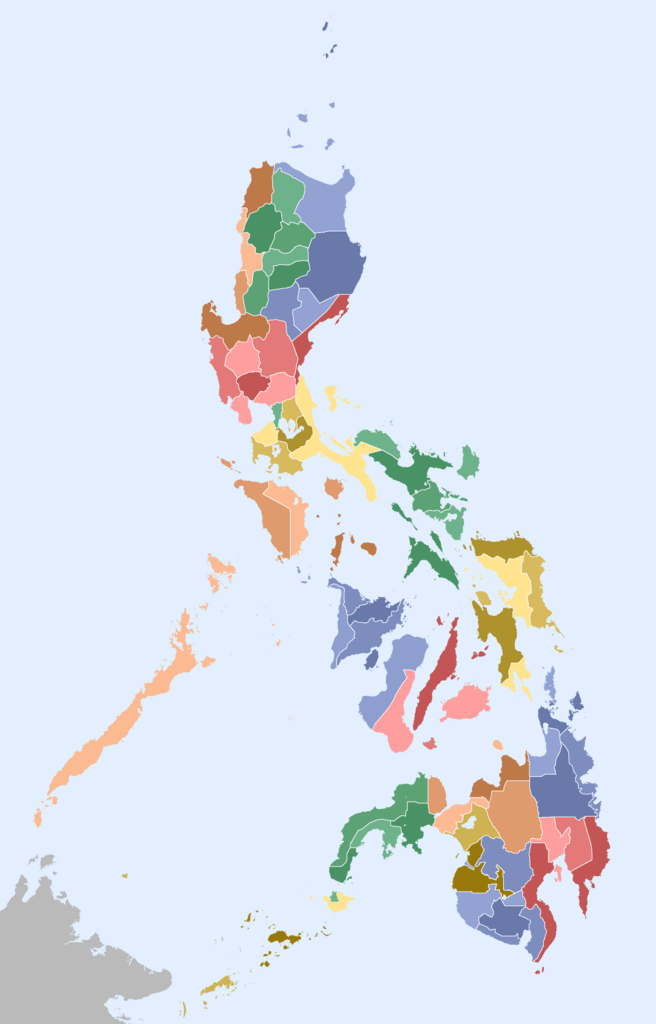 Philippines Administrative Map Blank Mapsof Net