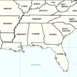 Printable Map Of Southeast United States Printable Maps