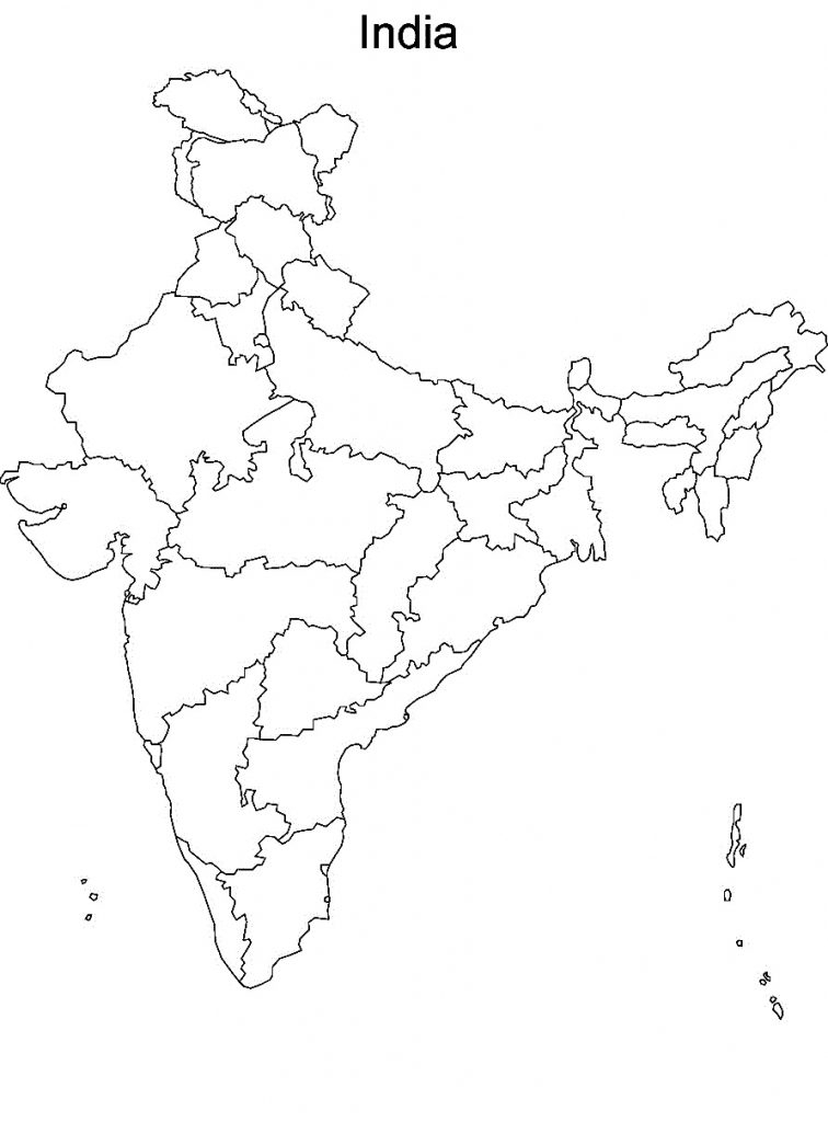 Printable Maps Of India And Travel Information Download Free India 