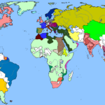 Resources worlda map series with subdivisions and rivers