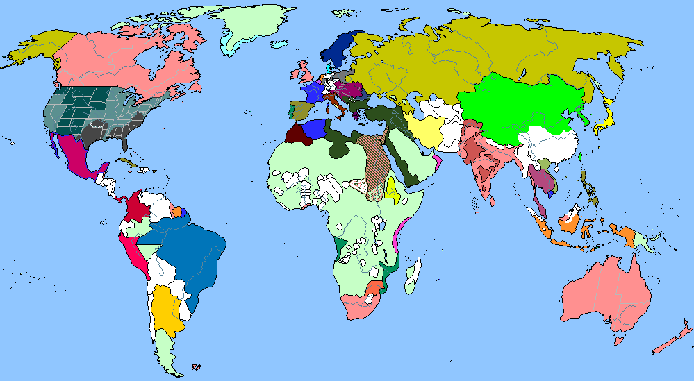 Resources worlda map series with subdivisions and rivers 