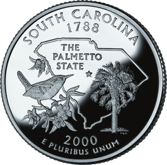 South Carolina State Quarter 50States