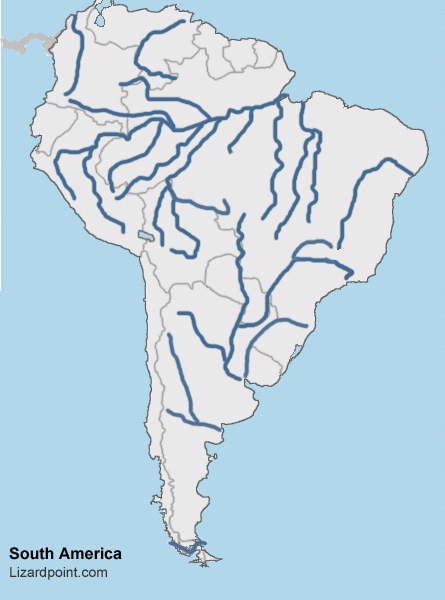 Test Your Geography Knowledge South America Rivers And Lakes Quiz 