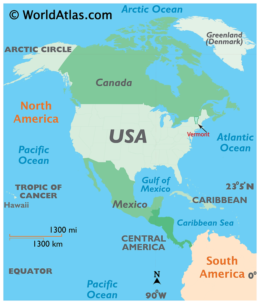 Vermont Maps Facts World Atlas