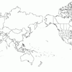 World Map Pacific Centered Mercator Projection Worldatlas