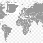 World Map World Map Blank Map PNG 1008x563px World Black And White