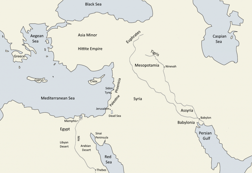 Ancient Near East Map Https littleschoolhouseinthesuburbs 