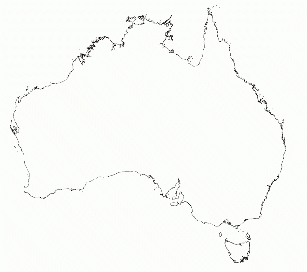 Australia Printable Blank Maps Outline Maps Royalty Free Inside 