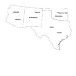 Black And White Us Map With States And Capitals