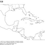 Blank Central America Map Worksheet