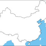 Blank China Map China Blank Map Eastern Asia Asia