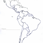 Blank Latin America Map South Quiz Central Printable South America