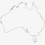 Blank Map Australia Globe World Map Australia Political Map Outline