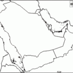 Blank Map Of Arabian Peninsula Great Lakes Map