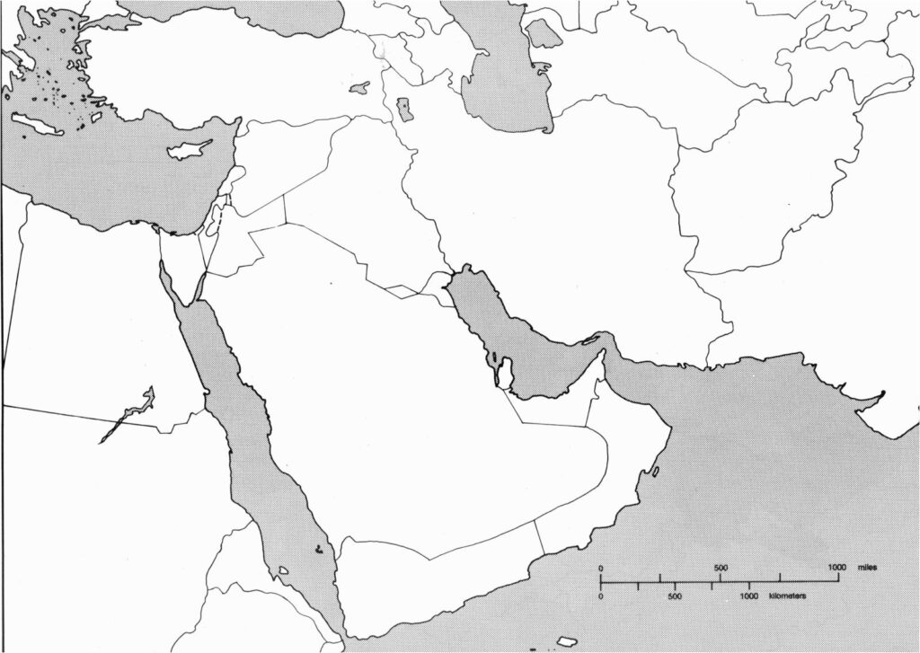 Blank Map Of Asia Pdf