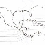 Blank Map Of Central America And Caribbean Islands With Images