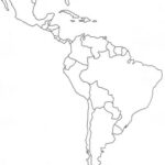 Blank Map Of Central And South America Dave Ruch