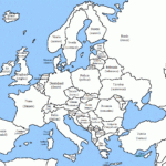 Blank Map Of Europe