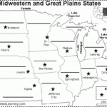 Blank Map Of Midwest States Printable Map