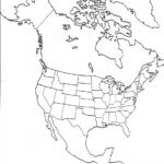 Blank Map Of North America Printable Printable Maps