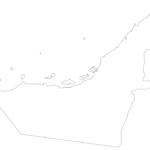 Blank Map Of United Arab Emirates United Arab Emirates Outline Map