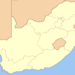 Blank Map South Africa Provinces